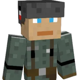 Vergeltungswaffe Minecraft avatar bust