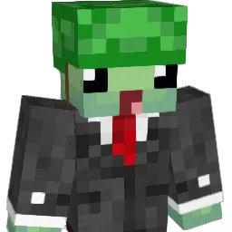 Verhasster Minecraft avatar bust