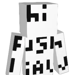 Minecraft-Avatar von VerityFeetPics: Büste