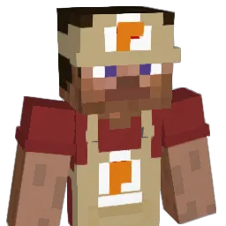 Verlichting Minecraft avatar bust