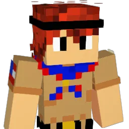 VermillionDLF Minecraft avatar bust