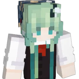 Veryvii Minecraft avatar bust