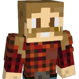 VexVintage Minecraft avatar bust