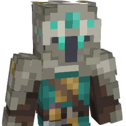 Vhulker Minecraft avatar bust