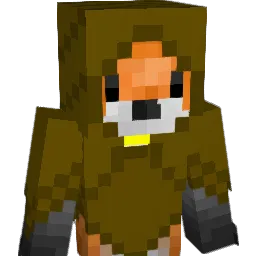 VicTheFoxyGamer Minecraft avatar bust