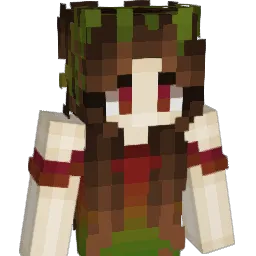 VicksterWorm Minecraft avatar bust