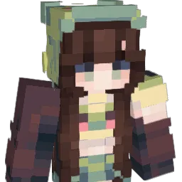 Vicky1323 Minecraft avatar bust