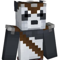 VikingPanda10 Minecraft avatar bust