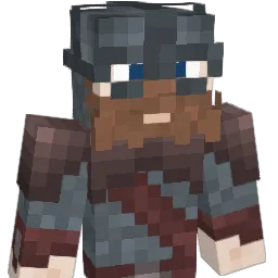 VikingPooch Minecraft avatar bust