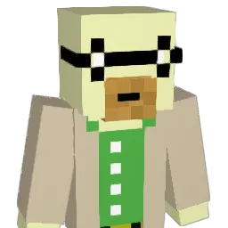 Vile8ed Minecraft avatar bust