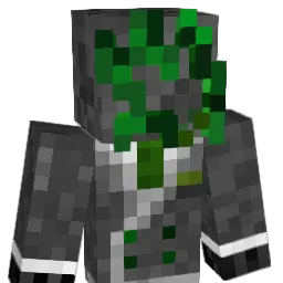 VineBrick Minecraft avatar bust