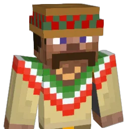 Violadora Minecraft avatar bust