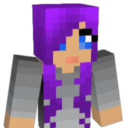 VioletNarwhal Minecraft avatar bust