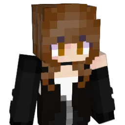 VioletUnderscore Minecraft avatar bust