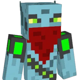Vipercow Minecraft avatar bust