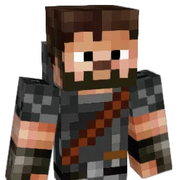Virral Minecraft avatar bust