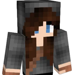 Virtualgirl Minecraft avatar bust