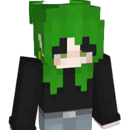 Virturella Minecraft avatar bust