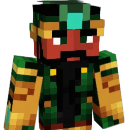 Virulentus Minecraft avatar bust