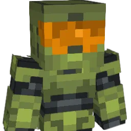 Visilence Minecraft avatar bust