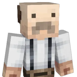 Vitenskpsmann Minecraft avatar bust