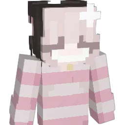 ViviLuneVT Minecraft avatar bust