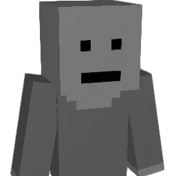 VividGray Minecraft avatar bust