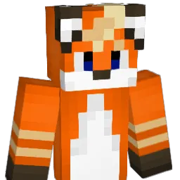 VixieTheFoxxo Minecraft avatar bust