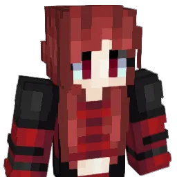 Vixieie Minecraft avatar bust