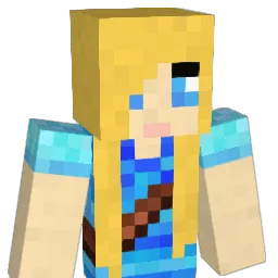Vixxiiii Minecraft avatar bust