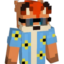 Vixxs Minecraft avatar bust