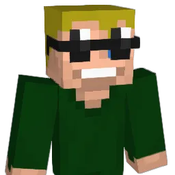 Vizt Minecraft avatar bust