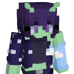 VizzDaAlien Minecraft avatar bust