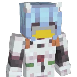 VoNagisa Minecraft avatar bust
