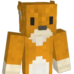 Vogelhund Minecraft avatar bust