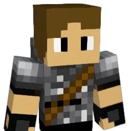 Voidhammer Minecraft avatar bust