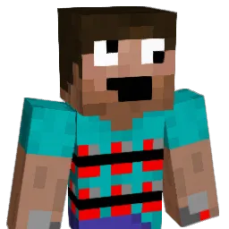 Voldtageren Minecraft avatar bust