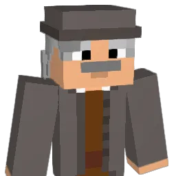Vollfrank Minecraft avatar bust