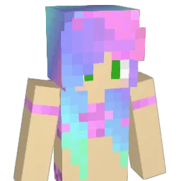 Voxelectronica Minecraft avatar bust