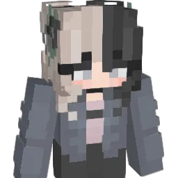 Voxxelia Minecraft avatar bust