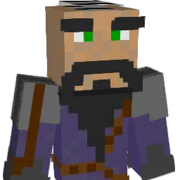 Vulfir Minecraft avatar bust