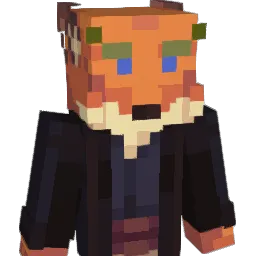 Vulpaex Minecraft avatar bust