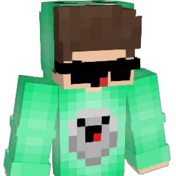 Vybrity Minecraft avatar bust