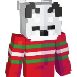 W01F0X Minecraft avatar bust