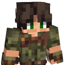 W0LV3ZZ Minecraft avatar bust