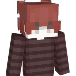 W1nqless Minecraft avatar bust