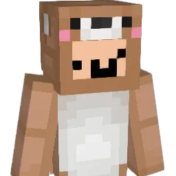 W334B00 Minecraft avatar bust