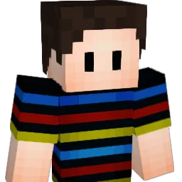 W6s Minecraft avatar bust