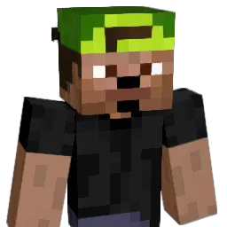 WARIOUSS Minecraft avatar bust