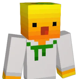 WBL722 Minecraft avatar bust